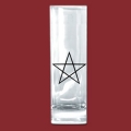 Longdrinkglas Pentagramm
